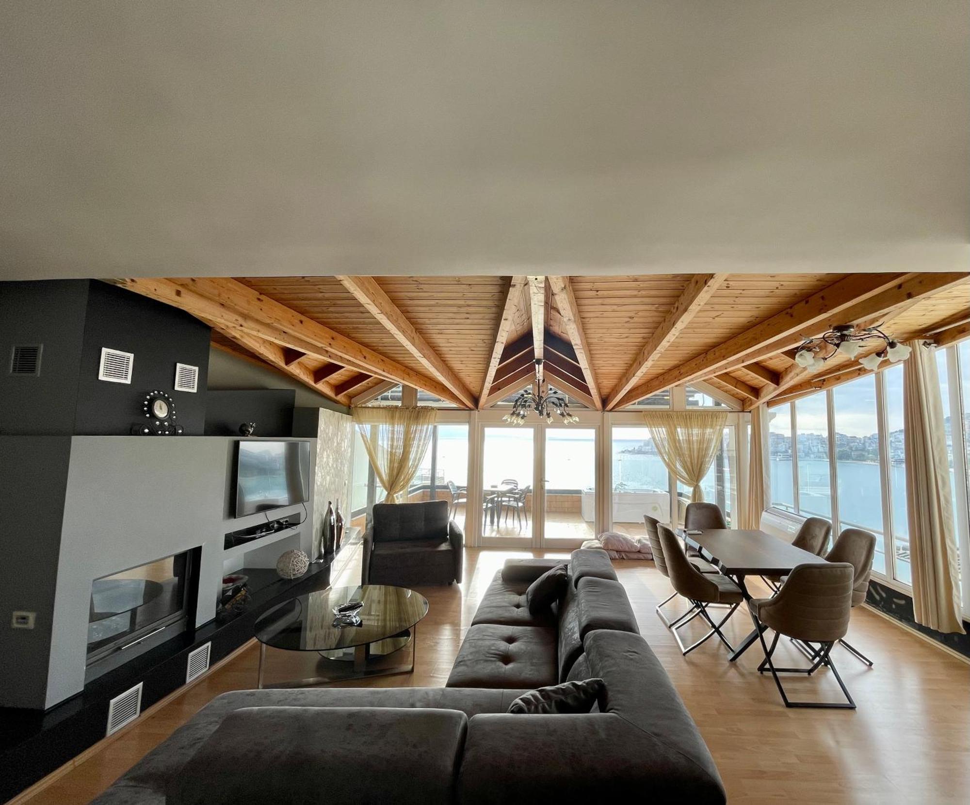 Seaview Golden Penthouse Appartement Sarandë Buitenkant foto